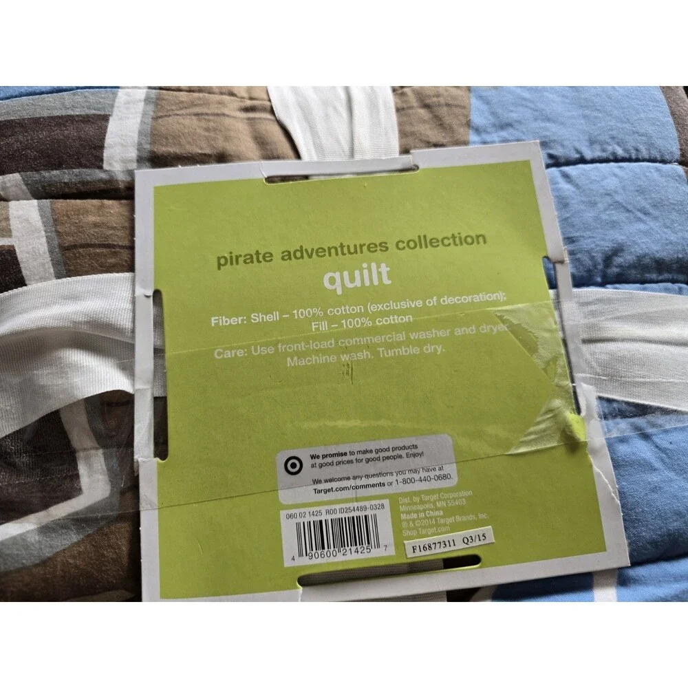 Circo Pirate Adventure Twin Quilt 88